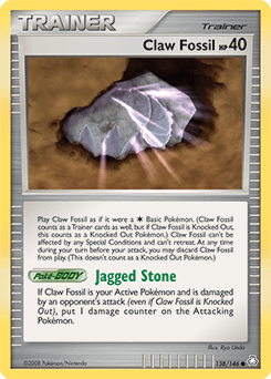 Card: Claw Fossil