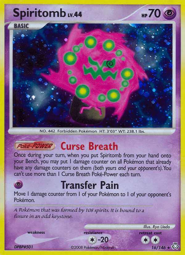 Spiritomb Legendary Treasures, Pokémon