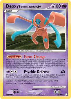Card: Deoxys Defense Forme