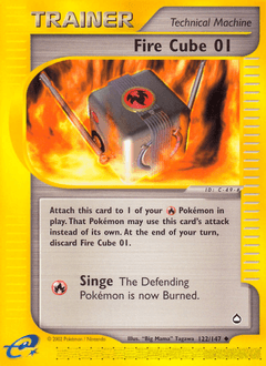 Card: Fire Cube 01