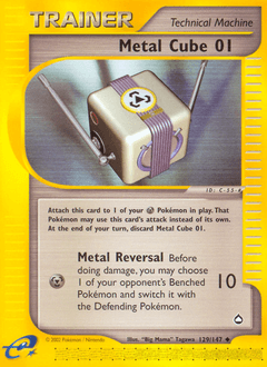 Card: Metal Cube 01