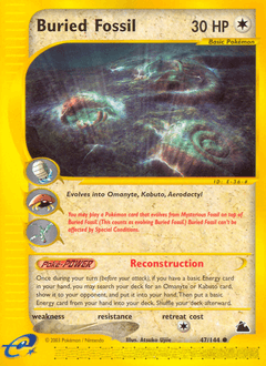 Card: Buried Fossil
