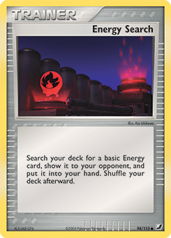 Card: Energy Search