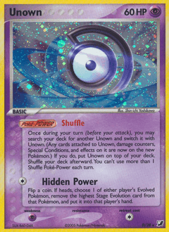 Unown (ex10-V) - Pokemon Card Database