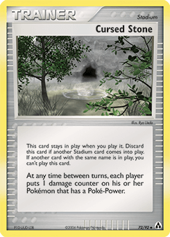 Card: Cursed Stone
