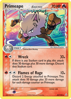 Card: Primeape δ