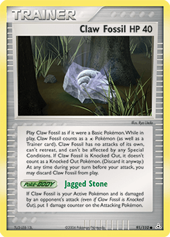 Card: Claw Fossil