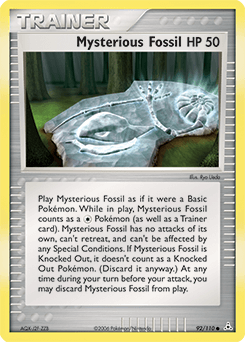 Card: Mysterious Fossil