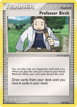 Card: Professor Birch