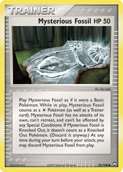 Card: Mysterious Fossil