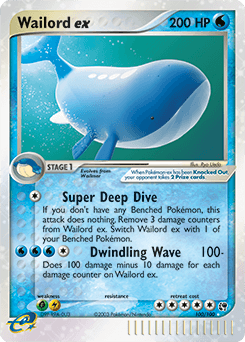 Card: Wailord ex
