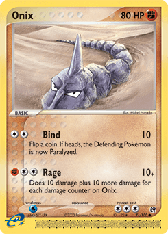 Pokémon Card Database - Evolutions - #61 Onix