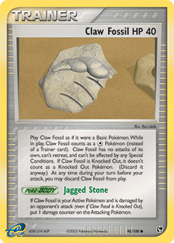 Card: Claw Fossil