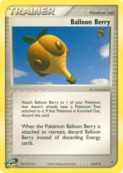 Card: Balloon Berry