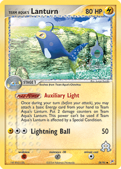 Card: Team Aqua's Lanturn