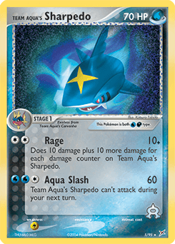Card: Team Aqua's Sharpedo