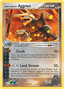 Card: Team Magma's Aggron