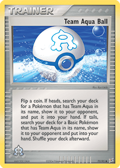 Card: Team Aqua Ball