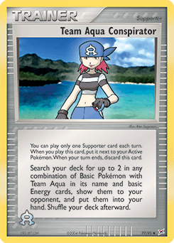 Card: Team Aqua Conspirator