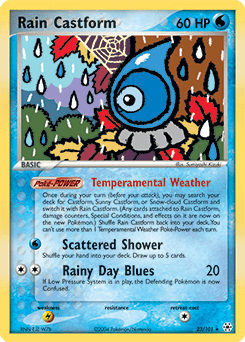 Card: Rain Castform