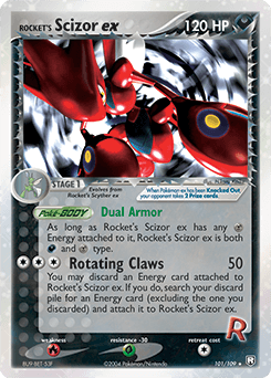 Card: Rocket's Scizor ex