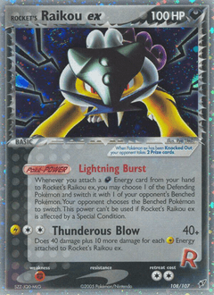 Card: Rocket's Raikou ex