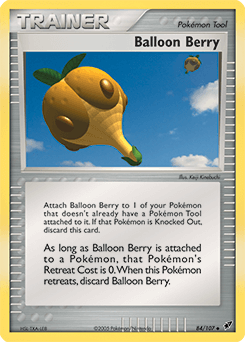 Card: Balloon Berry