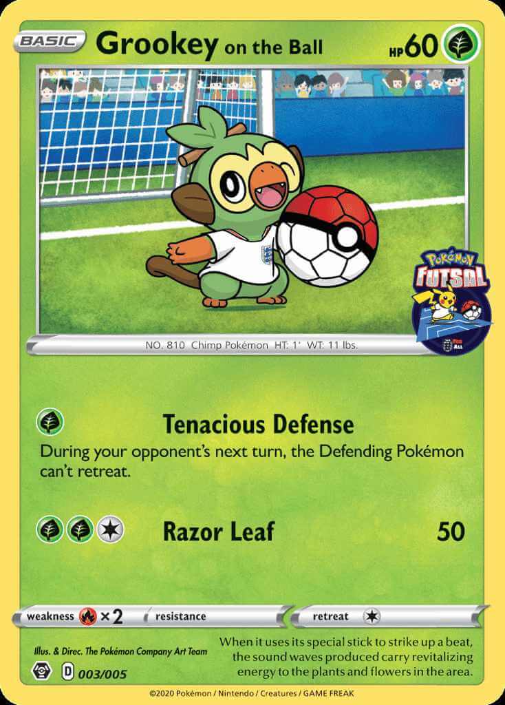 Grookey on the Ball