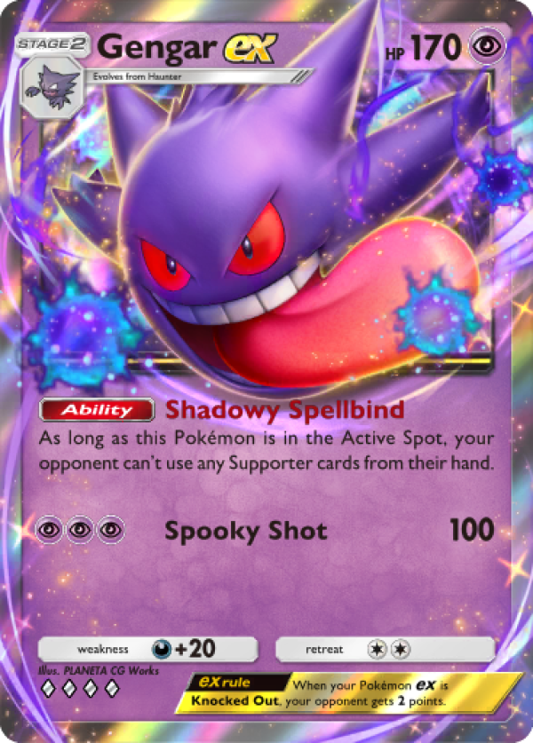 Card: Gengar ex