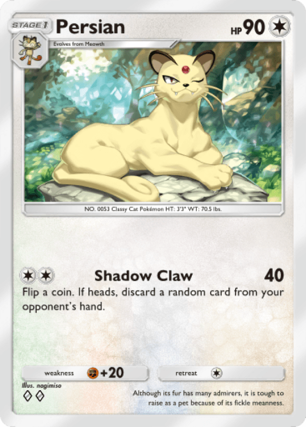 Card: Persian