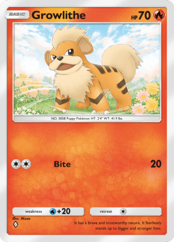 Card: Growlithe