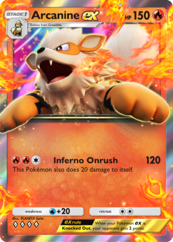 Card: Arcanine ex
