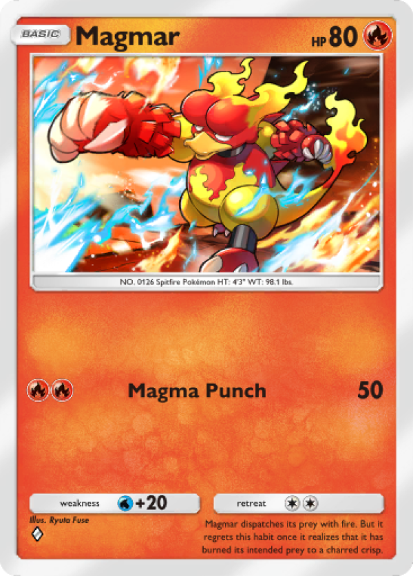 Card: Magmar