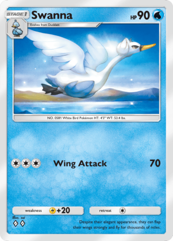 Card: Swanna