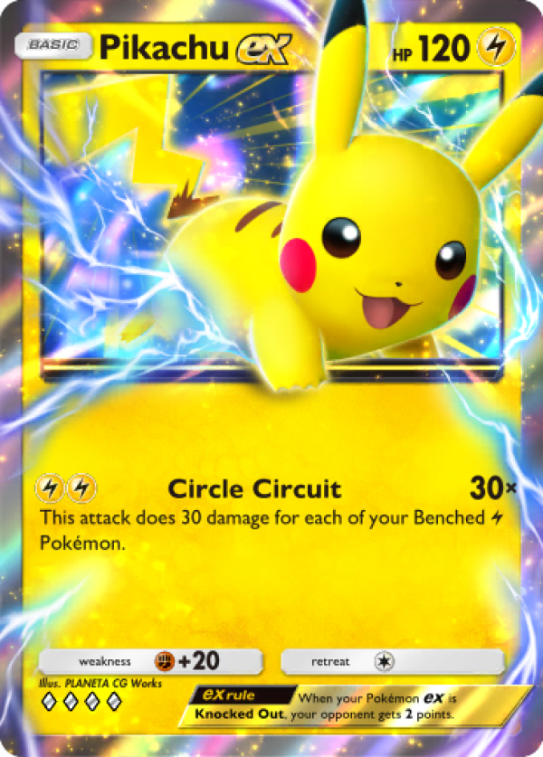 Card: Pikachu ex