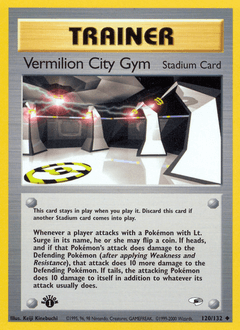 Card: Vermilion City Gym