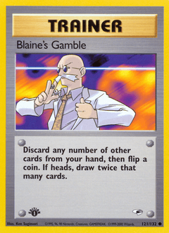 Card: Blaine's Gamble