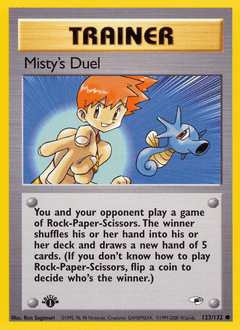 Card: Misty's Duel