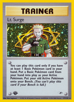 Card: Lt. Surge