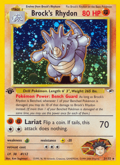 Card: Brock's Rhydon