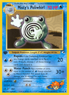 Card: Misty's Poliwhirl