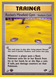 Card: Rocket's Minefield Gym
