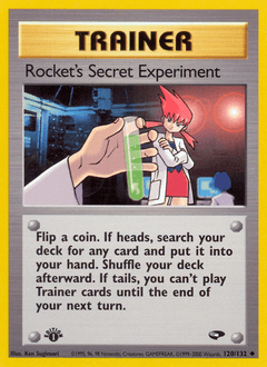 Card: Rocket's Secret Experiment