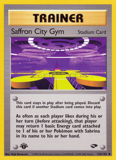 Card: Saffron City Gym