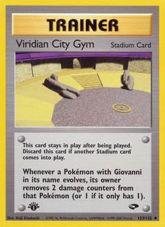 Card: Viridian City Gym