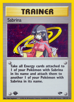 Sabrina (gym2-20) - Pokémon Card Database - PokemonCard