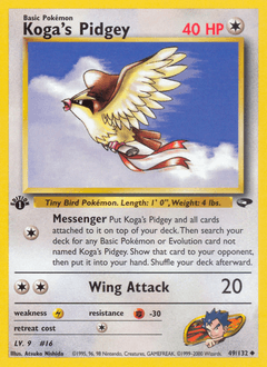 Card: Koga's Pidgey