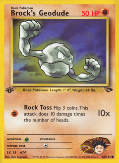Card: Brock's Geodude