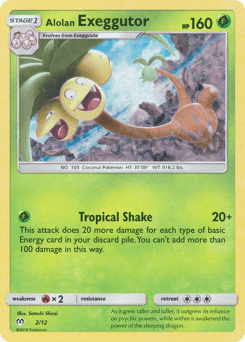 Card: Alolan Exeggutor