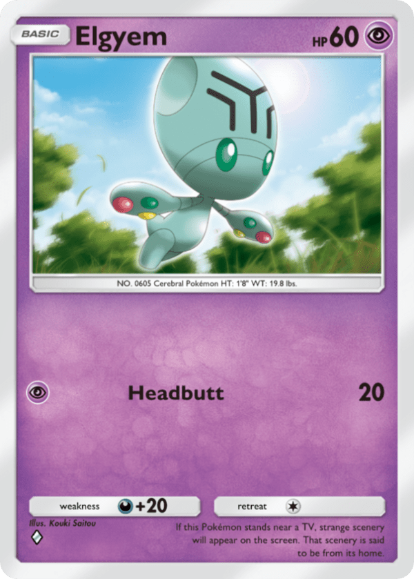 Card: Elgyem